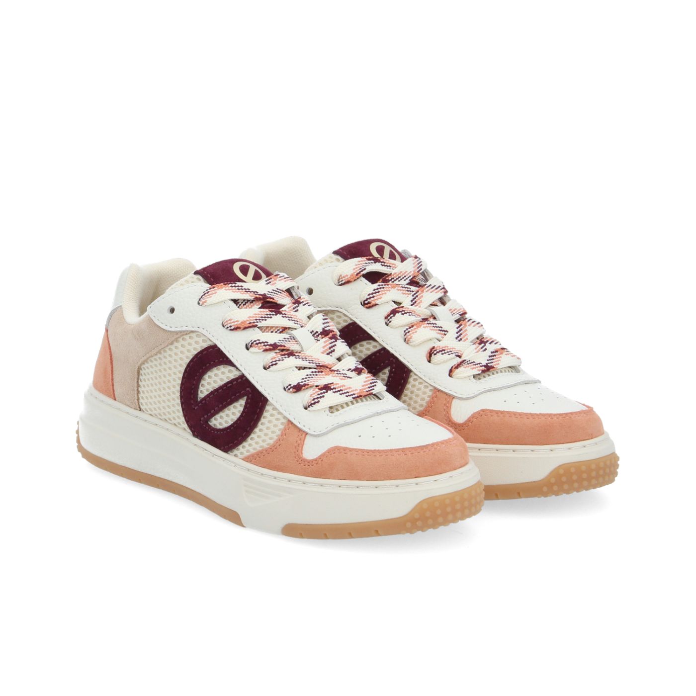 ALISON SNEAKER W - SDE/MESH/GRAIN - TERRACOTTA/BEIGE